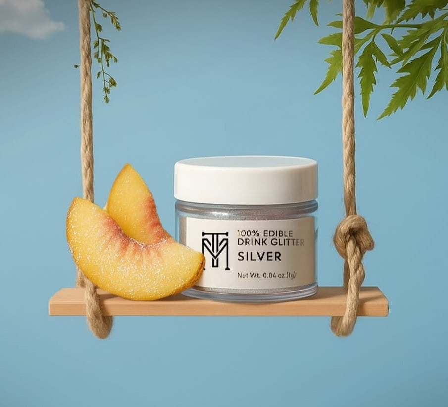 Edible Glitter Silver