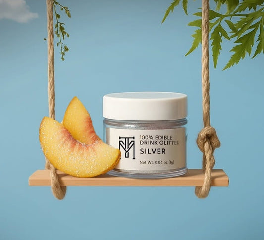 Edible Glitter Silver